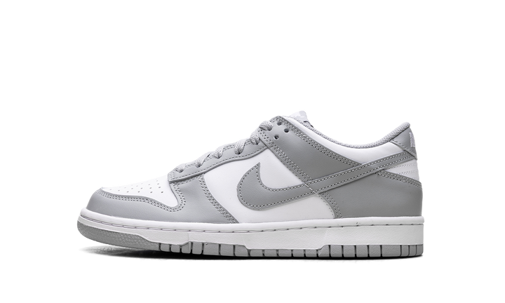 NIKE DUNK LOW WHITE LIGHT SMOKE GREY GS