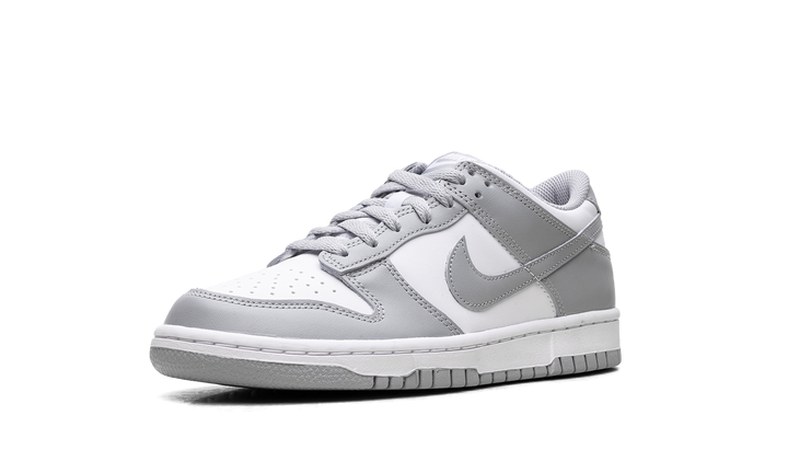 NIKE DUNK LOW WHITE LIGHT SMOKE GREY GS