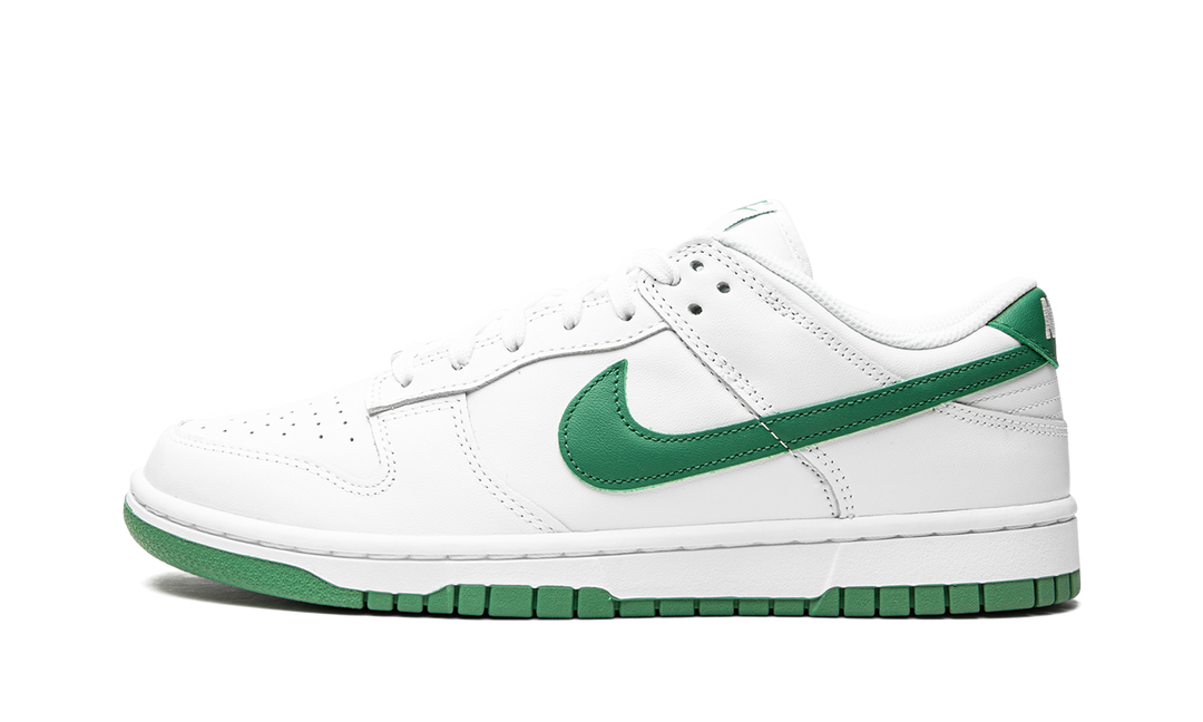 NIKE DUNK LOW WHITE LUCKY GREEN WOMENS
