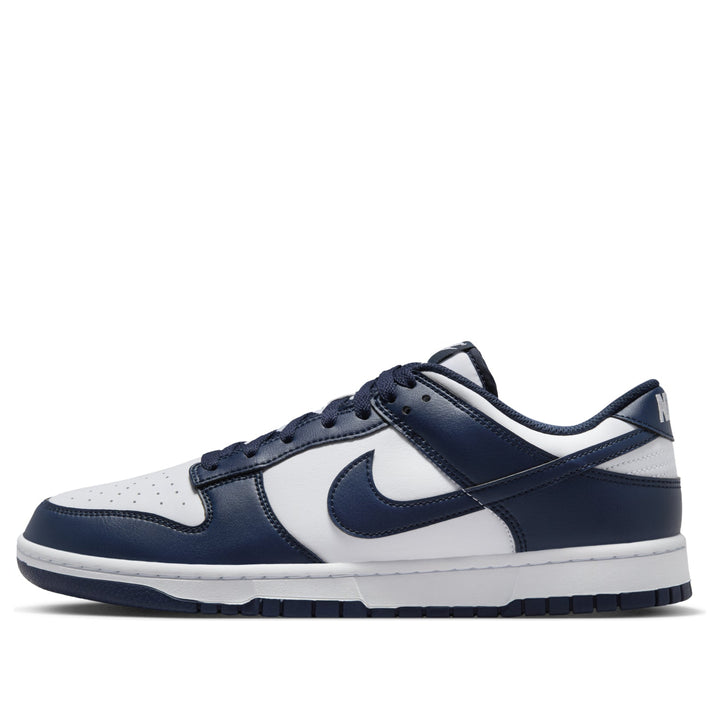 NIKE DUNK LOW WHITE MIDNIGHT NAVY