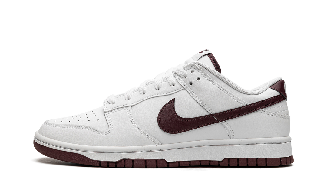 NIKE DUNK LOW WHITE NIGHT MAROON