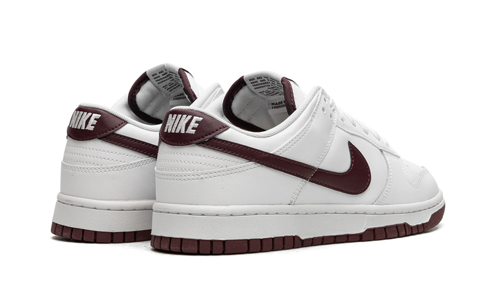 NIKE DUNK LOW WHITE NIGHT MAROON
