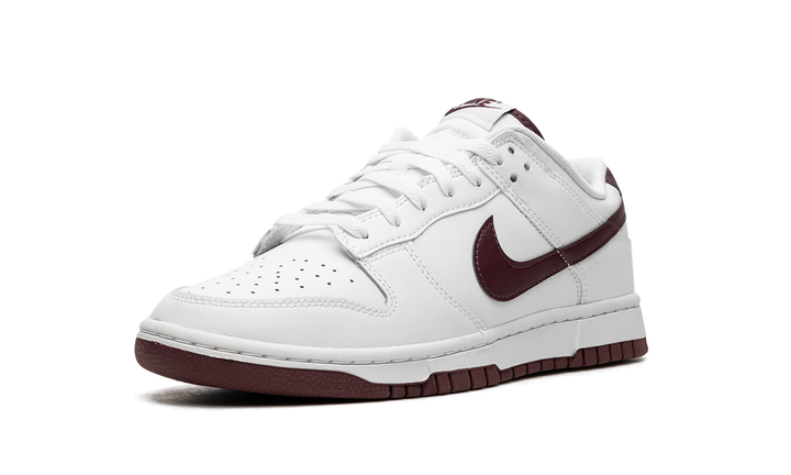 NIKE DUNK LOW WHITE NIGHT MAROON