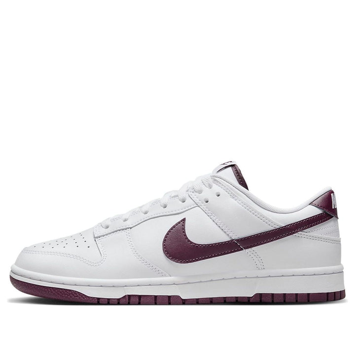NIKE DUNK LOW WHITE NIGHT MAROON