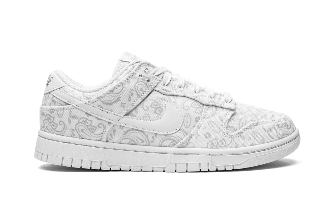 NIKE DUNK LOW WHITE PAISLEY WOMENS