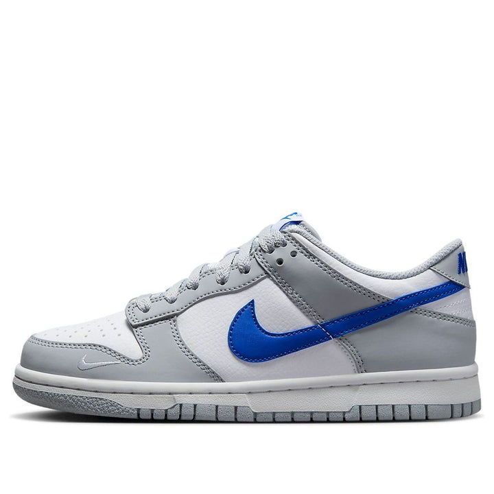 NIKE DUNK LOW WOLF GREY ROYAL GS — Stock 