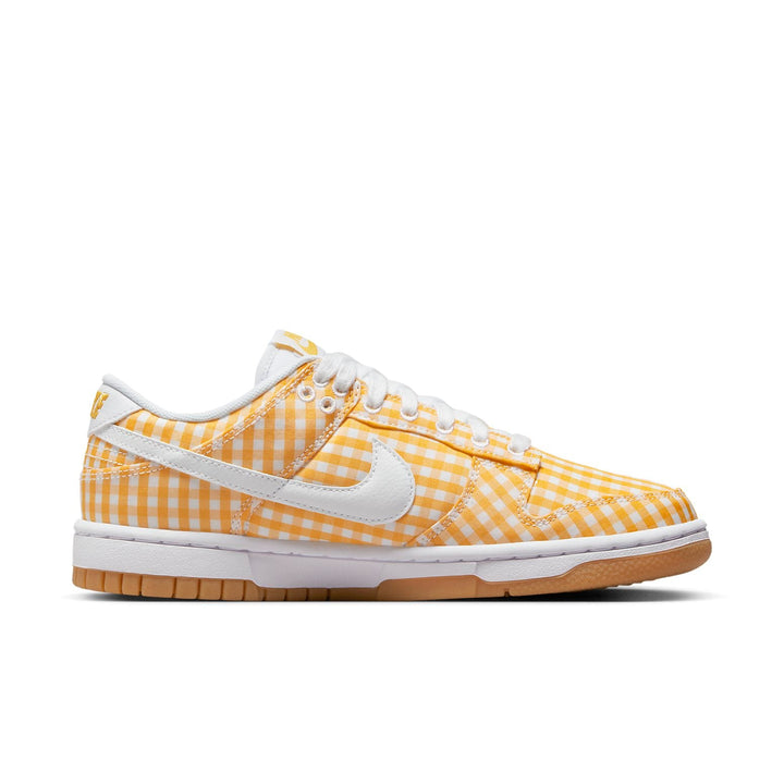 NIKE DUNK LOW YELLOW GINGHAM WOMENS