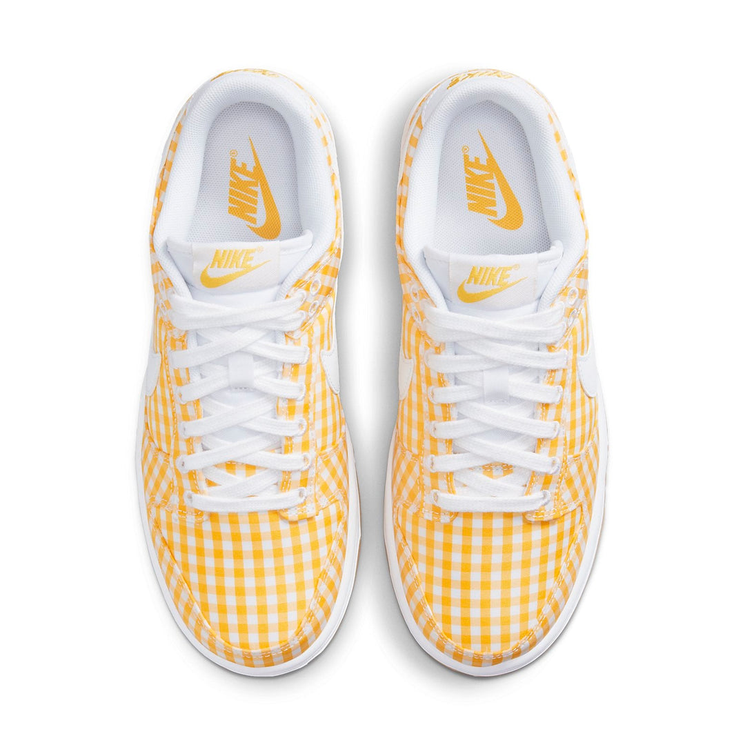 NIKE DUNK LOW YELLOW GINGHAM WOMENS