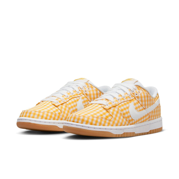 NIKE DUNK LOW YELLOW GINGHAM WOMENS