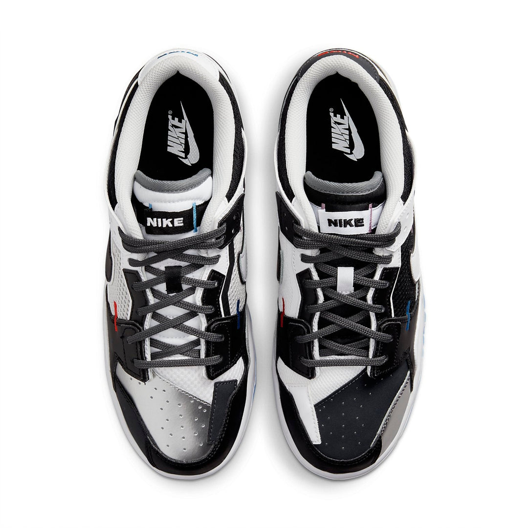 NIKE DUNK SCRAP MISMATCH BLACK WHITE BLUE