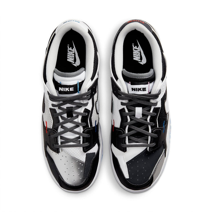 NIKE DUNK SCRAP MISMATCH BLACK WHITE BLUE