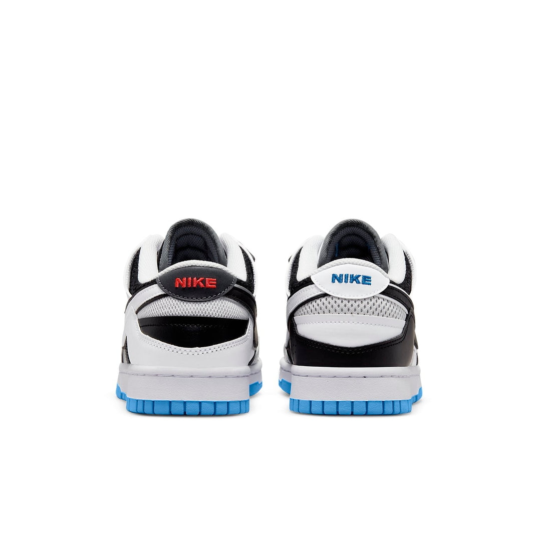 NIKE DUNK SCRAP MISMATCH BLACK WHITE BLUE
