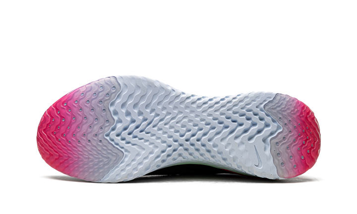 NIKE EPIC REACT FLYKNIT 2 BLACK SAPPHIRE HYPER PINK WOMENS