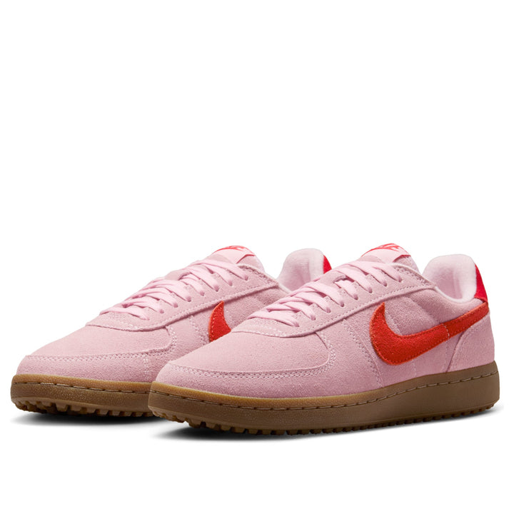 NIKE FIELD GENERAL SUEDE PINK FOAM GUM DARK BROWN LIGHT CRIMSON