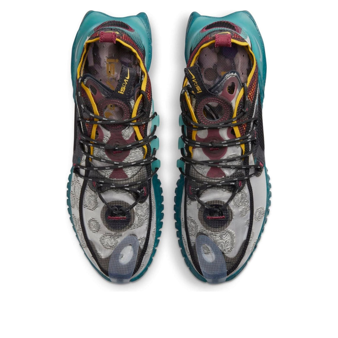 NIKE FLOW 2020 ISPA BLACK TURQUOISE GOLD