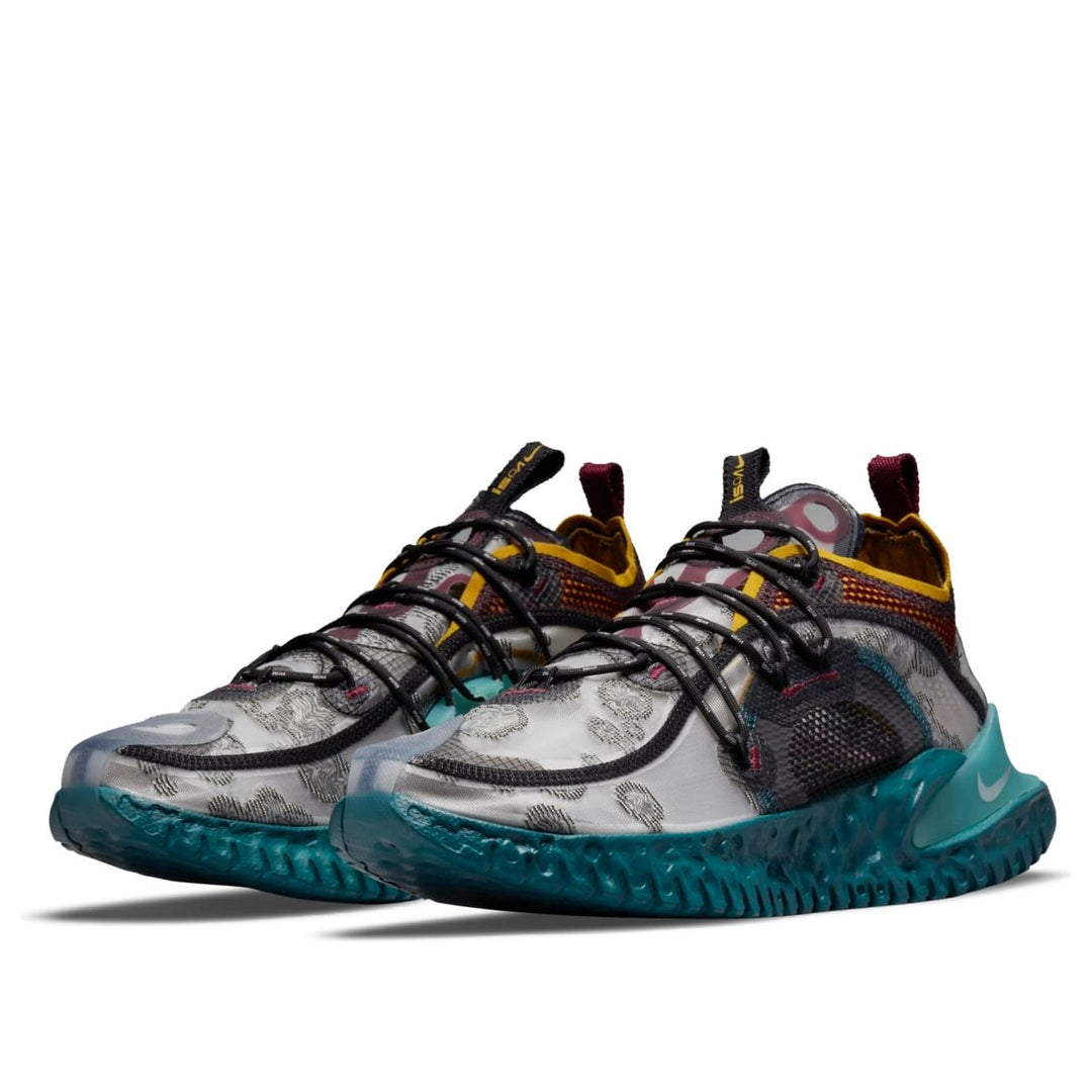 NIKE FLOW 2020 ISPA BLACK TURQUOISE GOLD