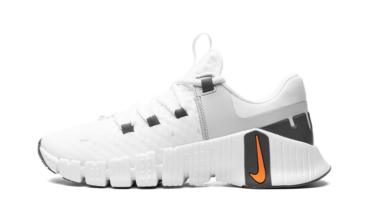 NIKE FREE METCON 5 WHITE BRIGHT MANDARIN