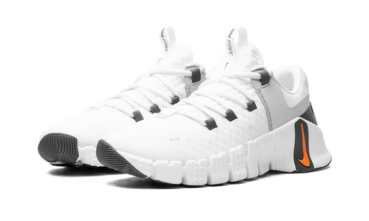 NIKE FREE METCON 5 WHITE BRIGHT MANDARIN