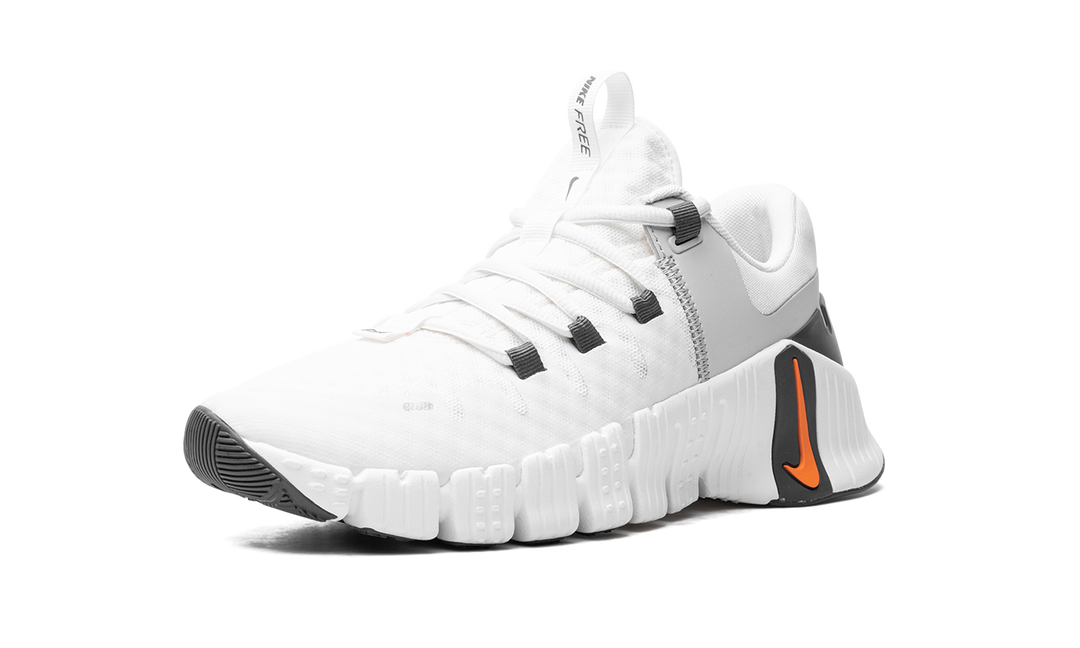 NIKE FREE METCON 5 WHITE BRIGHT MANDARIN
