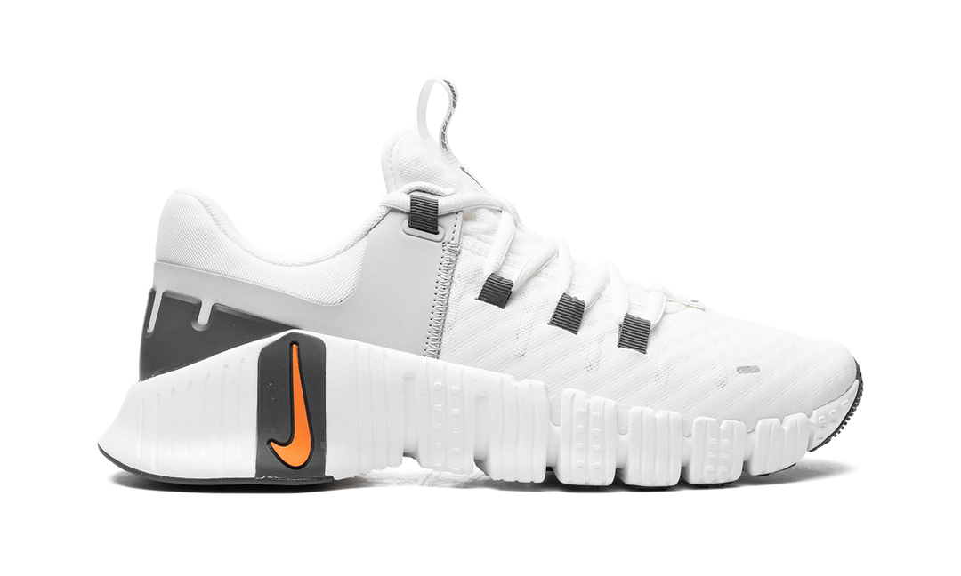 NIKE FREE METCON 5 WHITE BRIGHT MANDARIN