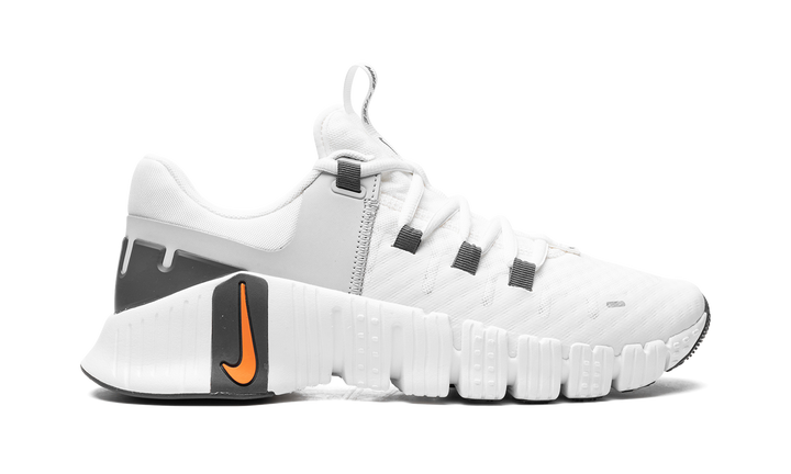 NIKE FREE METCON 5 WHITE BRIGHT MANDARIN