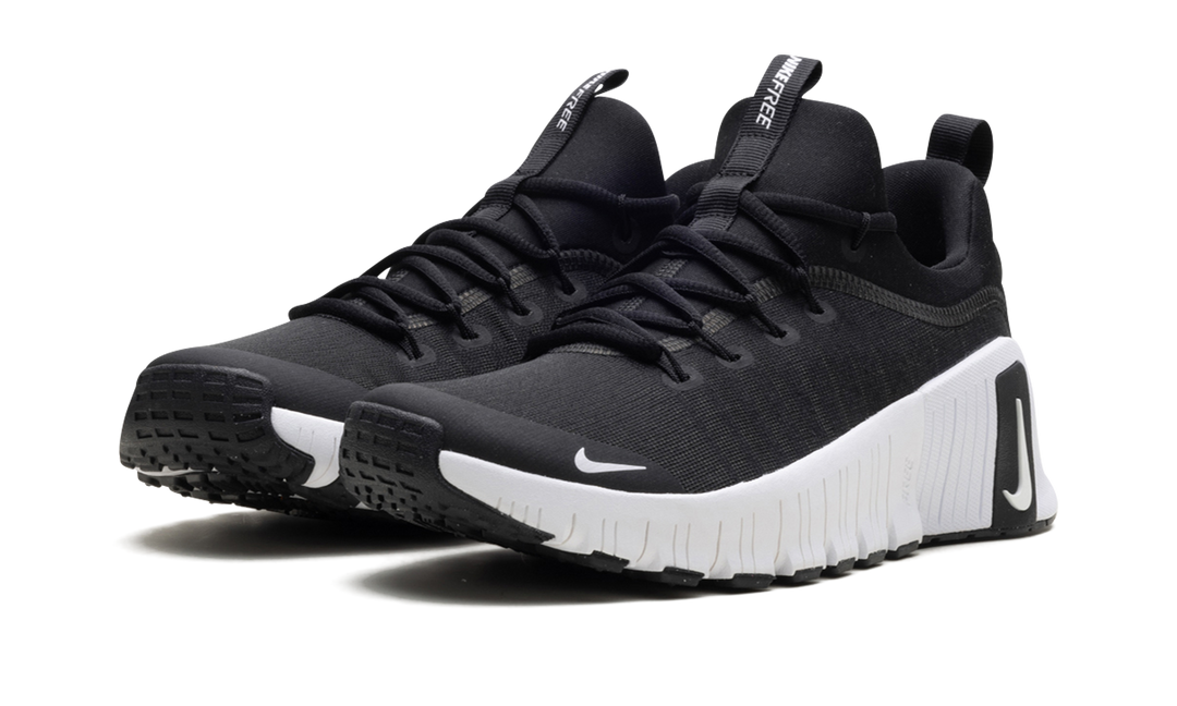 NIKE FREE METCON 6 BLACK WHITE WOMENS — Stock 