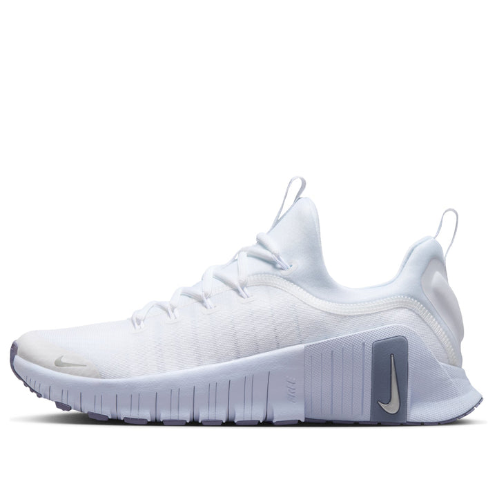 NIKE FREE METCON 6 WHITE HALF BLUE SILVER WOMENS