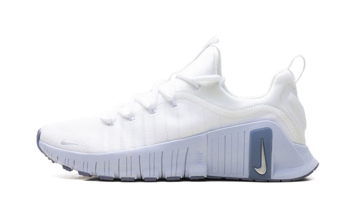 NIKE FREE METCON 6 WHITE HALF BLUE SILVER WOMENS