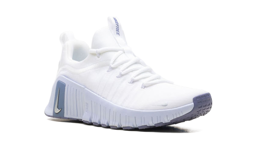 NIKE FREE METCON 6 WHITE HALF BLUE SILVER WOMENS