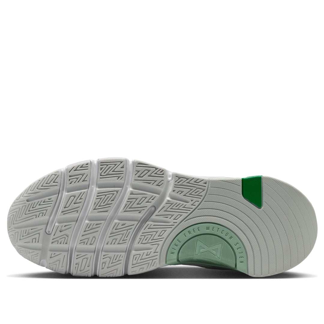 NIKE FREE METCON 7 BARELY GREEN MALACHITE LIGHT SILVER WOMENS