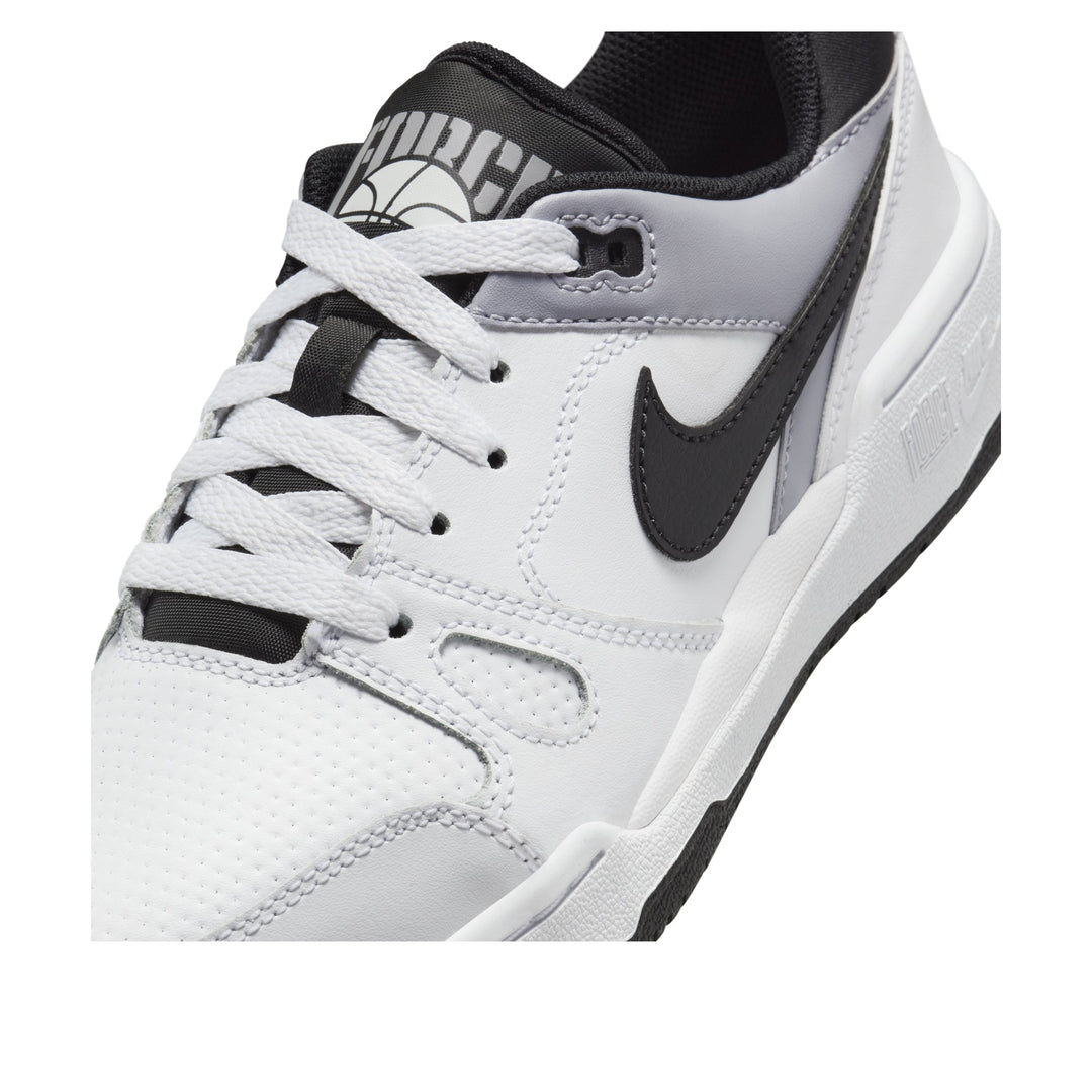 NIKE FULL FORCE LOW WHITE PEWTER BLACK (GS)