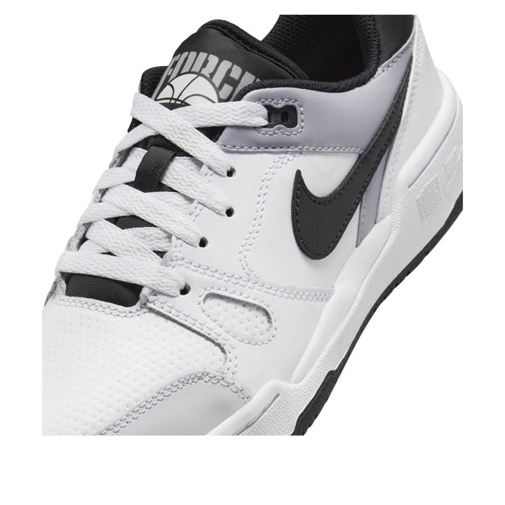 NIKE FULL FORCE LOW WHITE PEWTER BLACK (GS)