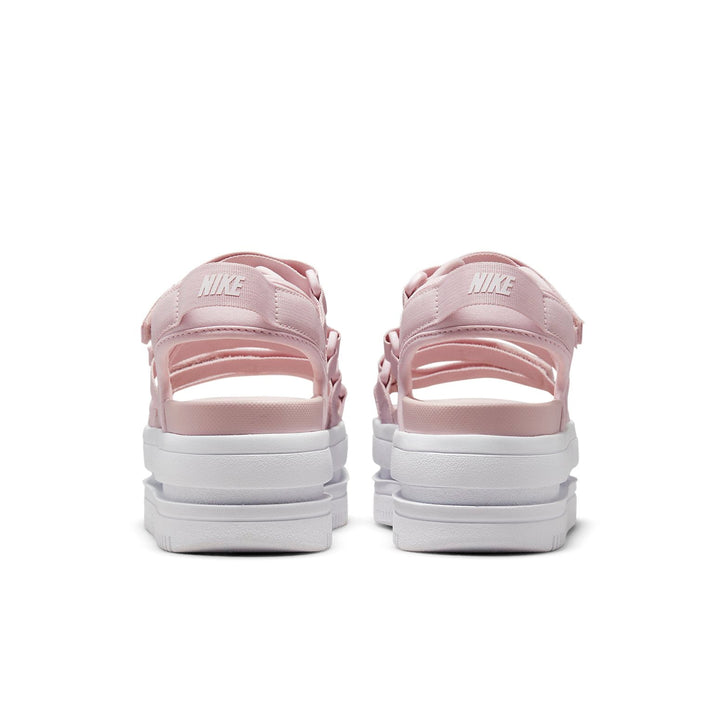 NIKE ICONIC CLASSIC SANDAL BARELY ROSE PINK OXFORD WHITE WOMENS