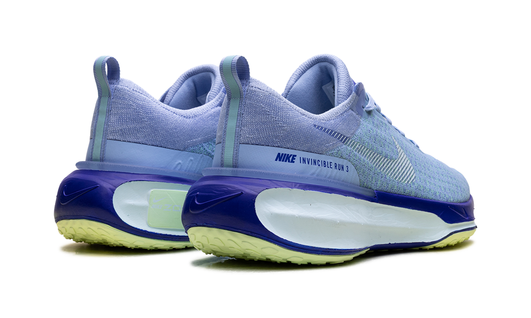 NIKE INVINCIBLE RUN 3 ALUMINUM RACER BLUE BARELY VOLT GLACIER BLUE