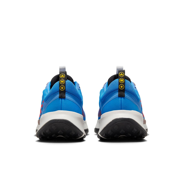 NIKE JUNIPER TRAIL 2 LIGHT PHOTO BLUE PLUM ECLIPSE VIVID SULFUR TRACK RED