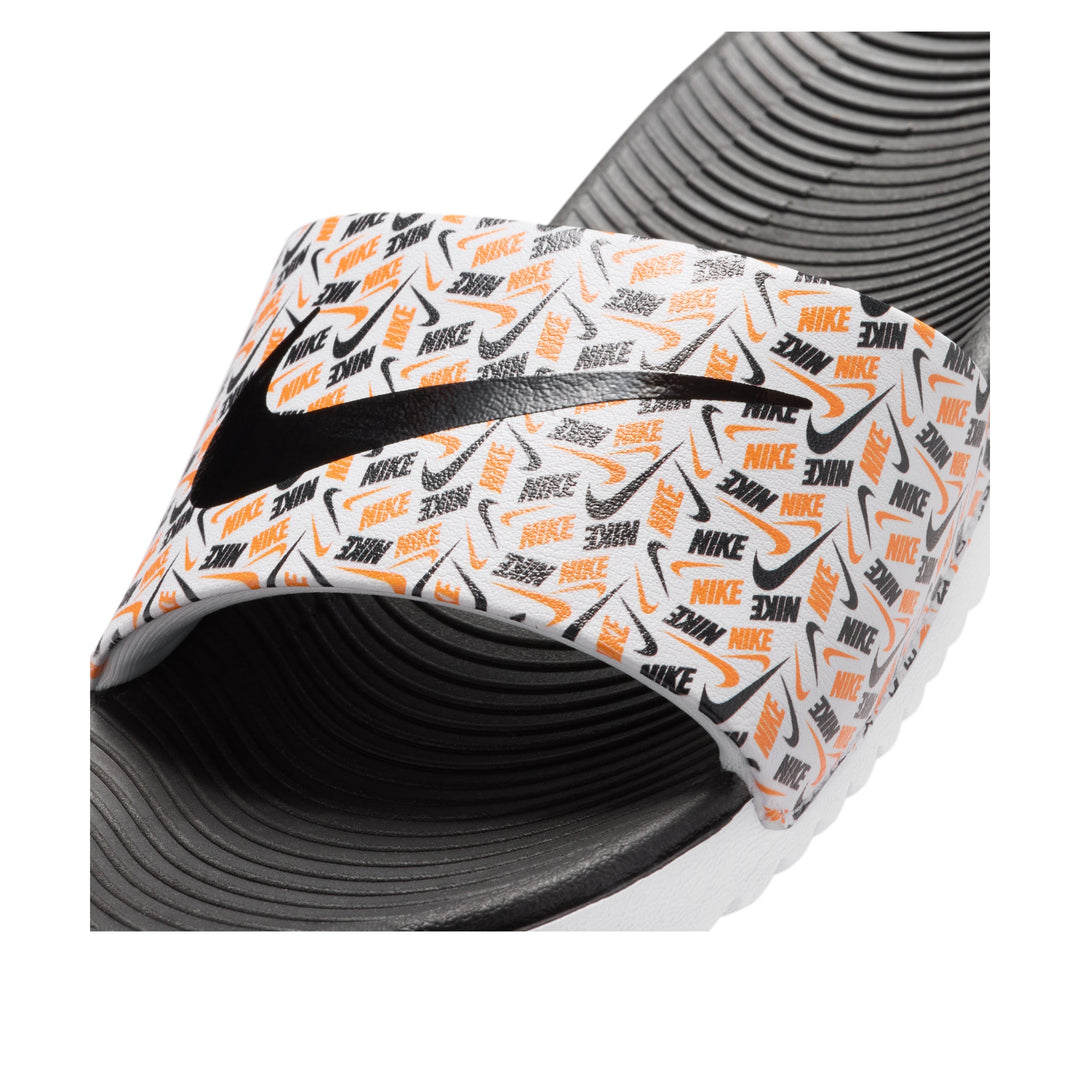 NIKE KAWA WHITE TOTAL ORANGE BLACK GS