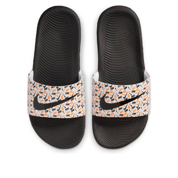 NIKE KAWA WHITE TOTAL ORANGE BLACK GS — Stock