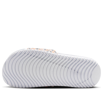 NIKE KAWA WHITE TOTAL ORANGE BLACK GS — Stock