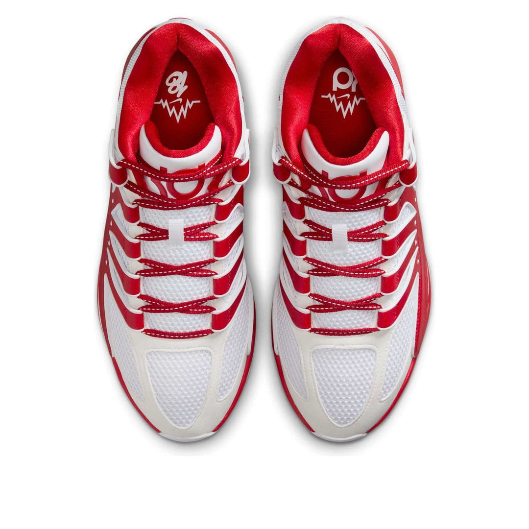 NIKE KD 18 TB WHITE UNIVERSITY RED