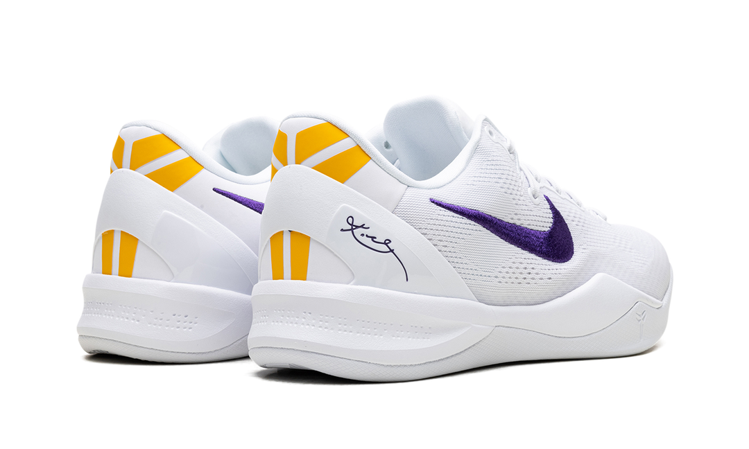 NIKE KOBE 8 PROTRO LAKERS HOME — Stock 