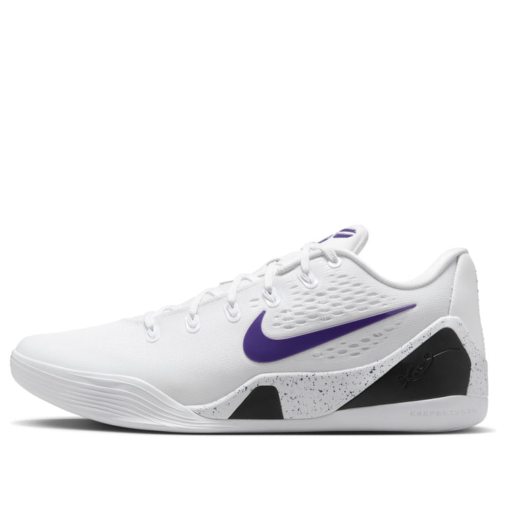 NIKE KOBE 9 ELITE LOW EM PROTRO WHITE COURT PURPLE