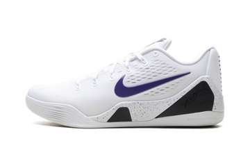 NIKE KOBE 9 ELITE LOW EM PROTRO WHITE COURT PURPLE — Stock