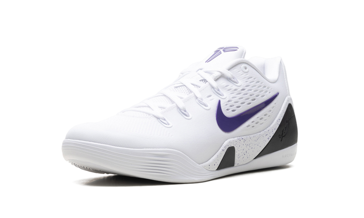 NIKE KOBE 9 ELITE LOW EM PROTRO WHITE COURT PURPLE