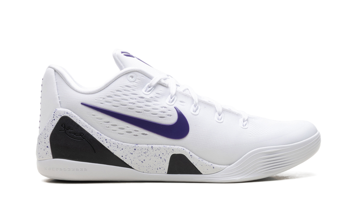 NIKE KOBE 9 ELITE LOW EM PROTRO WHITE COURT PURPLE