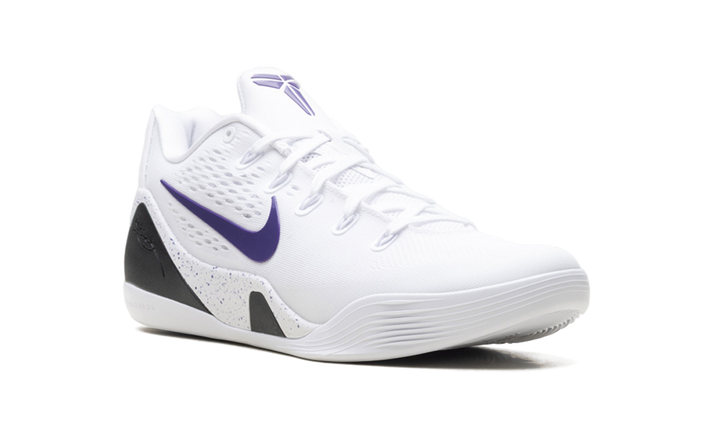 NIKE KOBE 9 ELITE LOW EM PROTRO WHITE COURT PURPLE