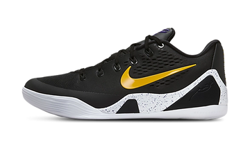 NIKE KOBE 9 EM LOW PROTRO TB BLACK UNIVERSITY GOLD — Stock