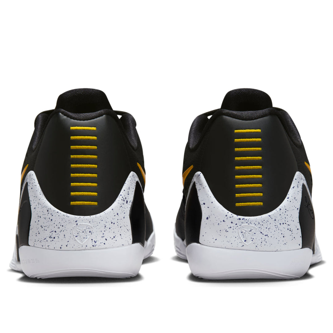 NIKE KOBE 9 EM LOW PROTRO TB BLACK UNIVERSITY GOLD