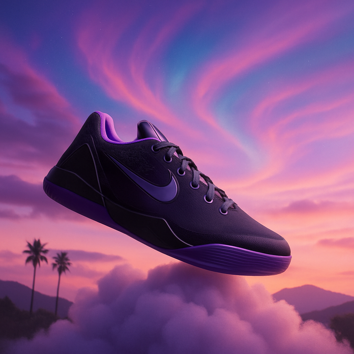 NIKE KOBE 9 EM LOW TB PURPLE DYNASTY (GS)