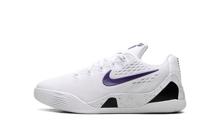 NIKE KOBE 9 EM LOW TB WHITE COURT PURPLE GS
