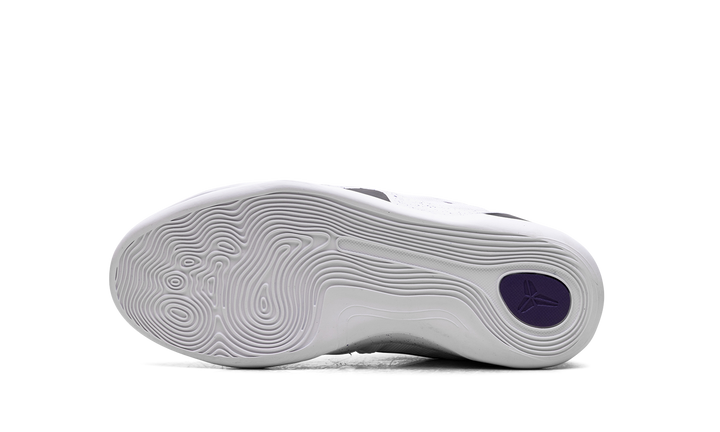 NIKE KOBE 9 EM LOW TB WHITE COURT PURPLE GS